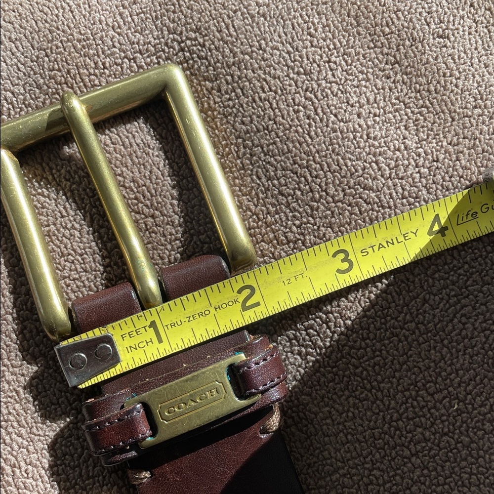Coach Vintage Women’s Leather Belt - Picture 13 of 14